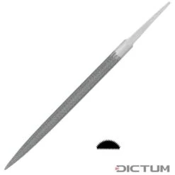 Lime Demi-ronde Glardon / Vallorbe, étroite, Piqué 0