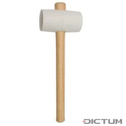 Marteau En Caoutchouc Blanc, Poids 360 G