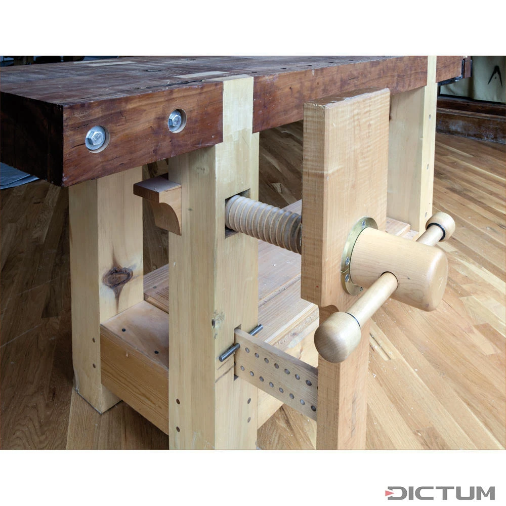 Presse D'établi Lake Erie Toolworks, Wood Vice Screw, Premium – Image 2