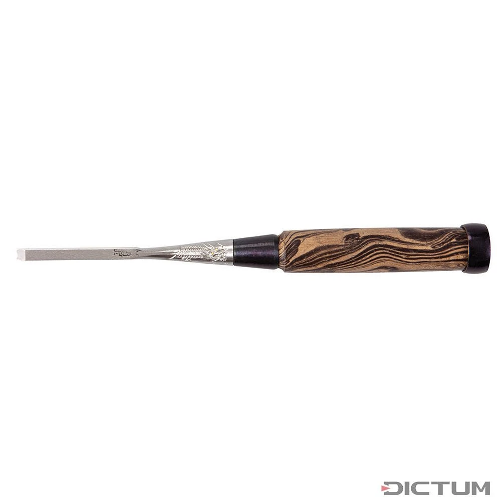 Ciseau à Bois Koyamaichi Ryu Nomi, Largeur De Lame 6 Mm