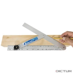 Fausse-équerre De Charpentier Shinwa à Graduation, 300 Mm -Accueil Outils Boutique 717227 01 A WE 8 Shinwa Zimmerer Schmiege mit Gradskala WZ jpg