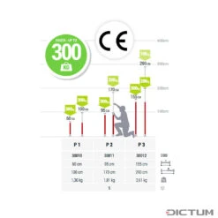 Barre De Charge Piher , P2, 0,95-1,7 M -Accueil Outils Boutique 721018M 02 G WE 8 Piher Lastenstangen WZ jpg c1
