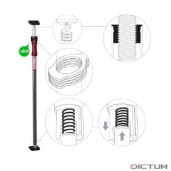 Barre De Charge Piher , P2, 0,95-1,7 M -Accueil Outils Boutique 721018M 04 G WE 8 Piher Lastenstangen WZ jpg c1