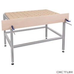 Table Multifonctions DICTUM PRO, Gabarit De Perçage X61, MDF, Marron 14 Table Multifonctions DICTUM PRO, Gabarit De Perçage X61, MDF, Marron -Accueil Outils Boutique 728758 01 A WE 8 DICTUM Multifunktionstisch PRO Lochmuster X61 WZ jpg c3