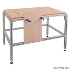 Table Multifonctions DICTUM PRO, Gabarit De Perçage 77, MDF, Marron -Accueil Outils Boutique 728758 03 A WE 8 DICTUM Multifunktionstisch PRO Lochmuster 77 WZ jpg c3