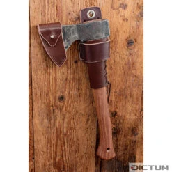 Rev. En Cuir P. Manche De Hachette Forestière DICTUM, Cuir De Bovin, Brun Foncé -Accueil Outils Boutique 730880 02 A WE 8 DICTUM Axt Collar f r Forstbeil Rindsleder dunkelbraun WZ jpg