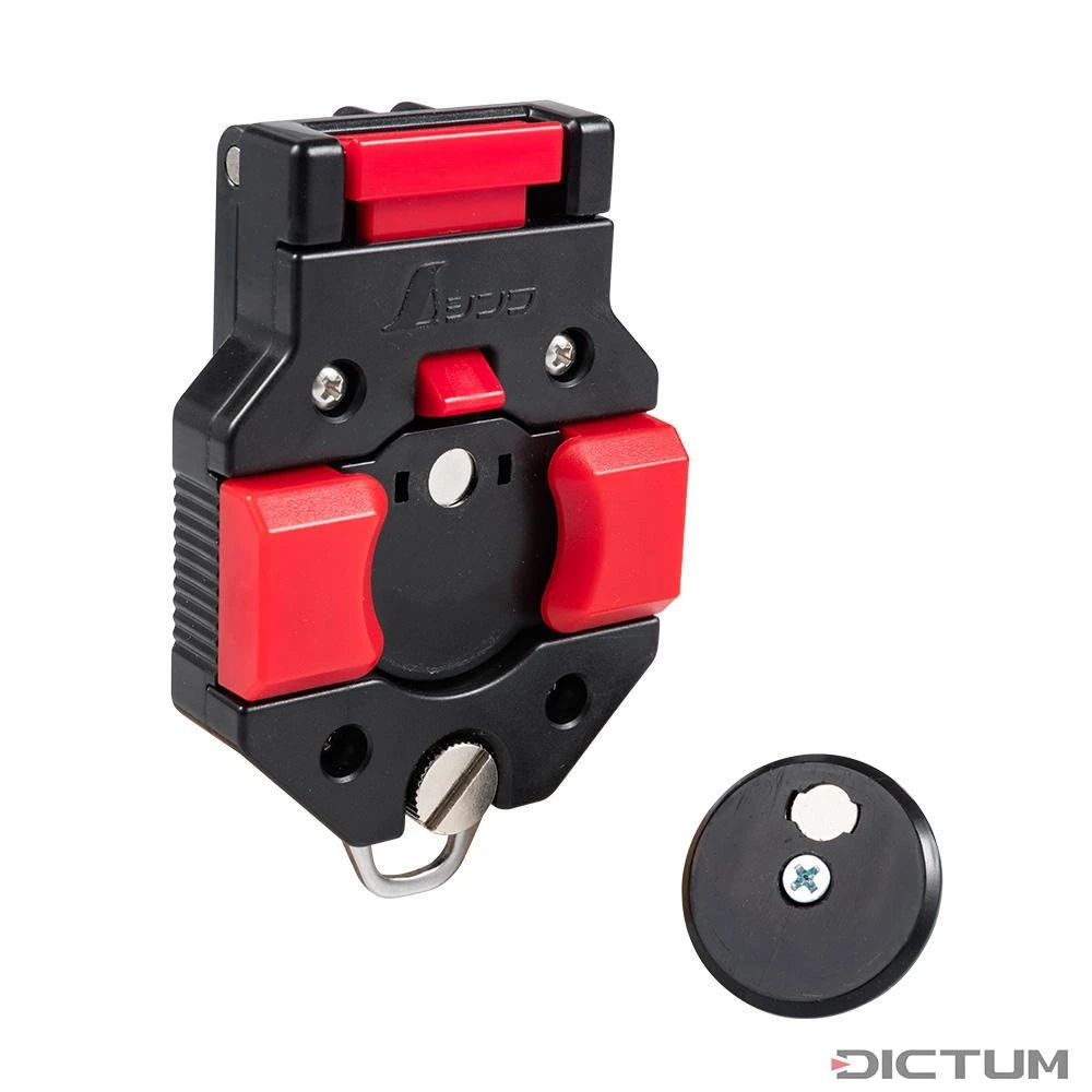 Clip De Ceinture » Mag-Lock « Pour Mètre Ruban Shinwa 3 Clip De Ceinture » Mag-Lock « Pour Mètre Ruban Shinwa